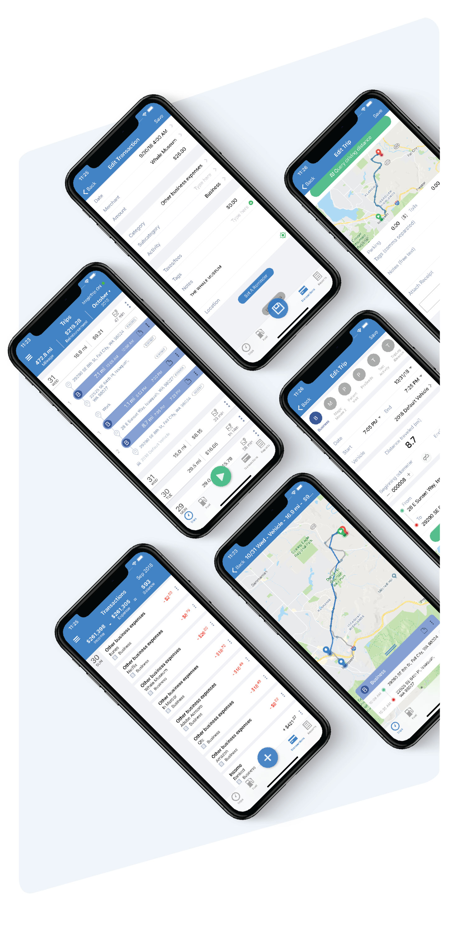 TripLog Mileage Tracker App - Eric M Creative